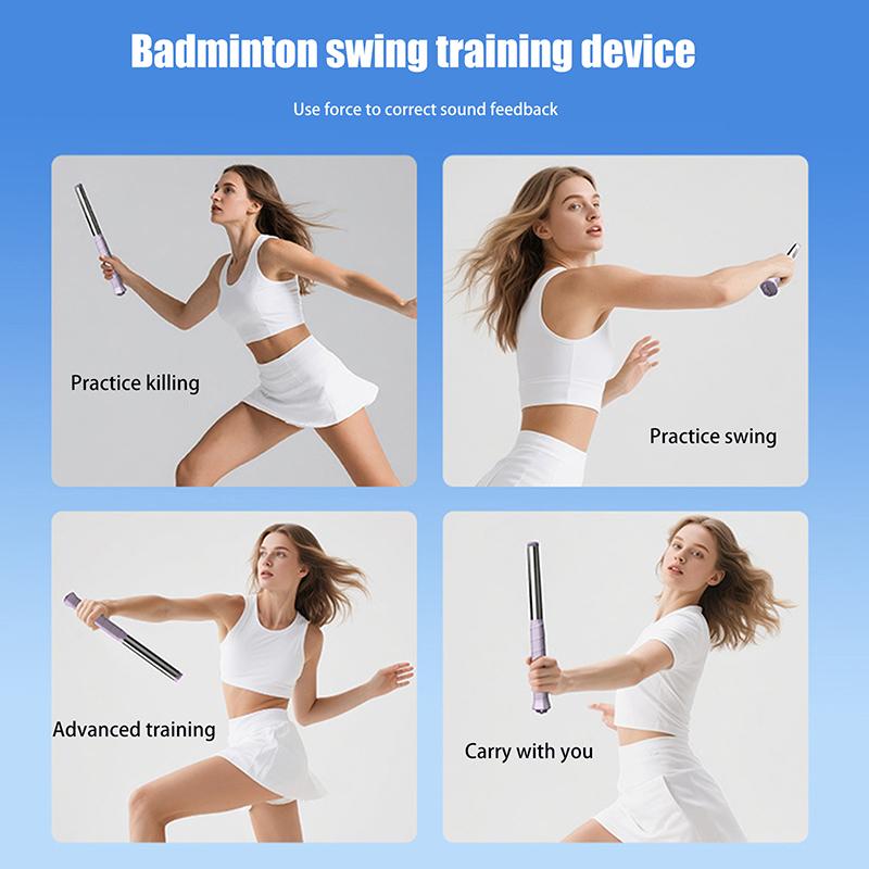 1Pc Badminton Raet Swing Correction Trainer High Clear Ball Forward And Bahand Whip Tool Single Person Auxiliary Practice