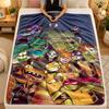 Flannel BlanketTeenage Mutant Ninja Turtles Warm Soft Throw Blanket for Indoor Sofa Bed Living Room Use