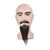 Манекен-голова, манекен-головной убор, профессиональная модель с бородой и бровями для шляпы,