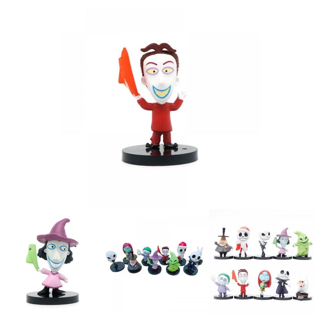 Восхитительный набор фигурок Джека Скеллингтона с куклами персонажей «Кошмара перед Рождеством» для детей и коллекционеров