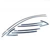 For Tesla Model 3 2017-2024 Accessories Stainless Steel Door Trim Cover Exterior Moulding Decoration Carbon Fiber Sticker Trim