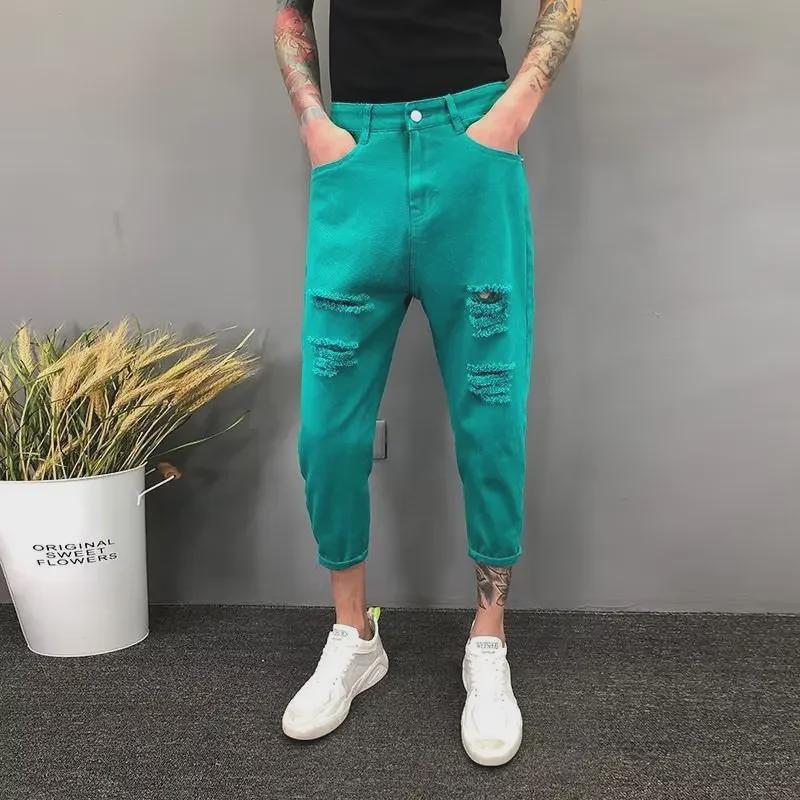 Узкие мужские джинсы Slim Fit Skinny весна/лето 2023