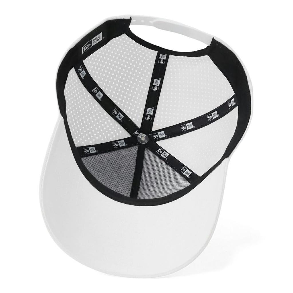 Кепка для гольфа Newera Mesh 9FORTY 14665538 NER32G0020 Белая, с лазерной перфорацией, изготовленная на заказ, кепка ONSPOTZ Snapback Q4TY, популярный размер, наклейка, регулировка размера