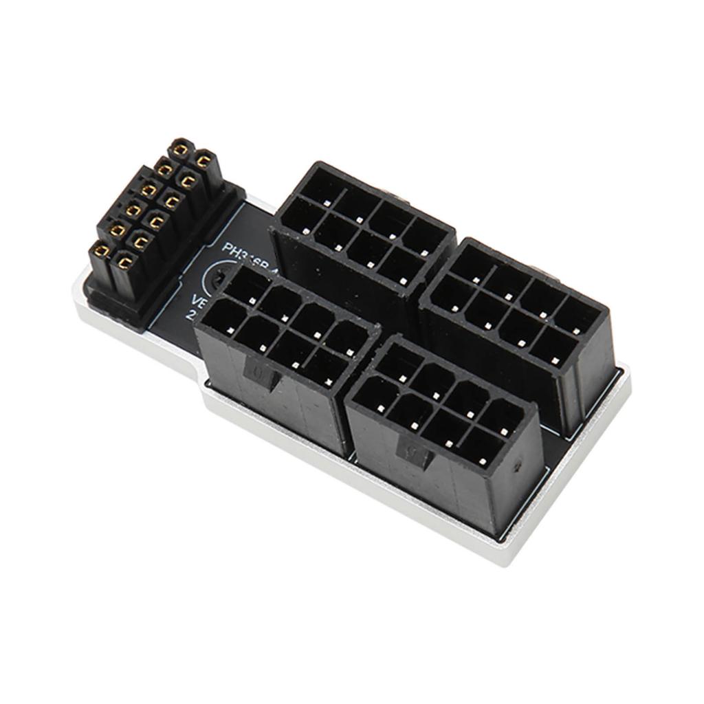 Адаптер питания видеокарты ATX 4 8P Up Angled 32P To 16P 600W 12V HPWR Plug and Play