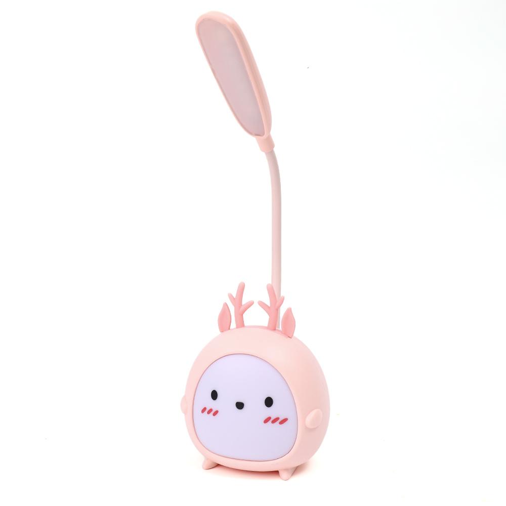 Три режима Мультяшный олень Складная креативная настольная лампа