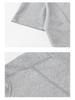 Trendy Solid Color Textured Round Neck Loose Japanese Style Men's T-Shirt - Summer 2026 Collection