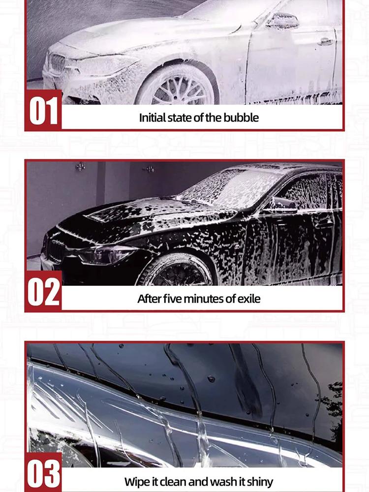 Многоцелевой пенный очиститель большой емкости Концентрированная жидкость Удалитель краски и водяных пятен Принадлежности для мойки автомобилей, грузовиков