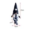 Dwarf Christmas Dwarf Ornament Faceless Doll Gnomes Sitting Doll  New Year Gift
