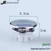 Decorative Plastic Basin Overflow Hole Cover Ring for Wash Basin