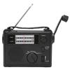 Crank Radio портативное FM AM WB диапазон многофункциональное аварийное радио со светодиодной подсветкой для кемпинга на открытом воздухе