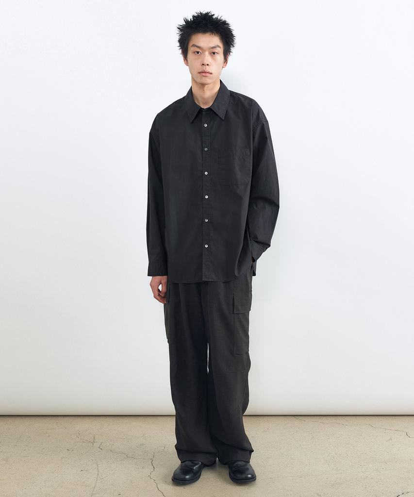 INSILENCE Bdu Cargo Pants Black Plaid