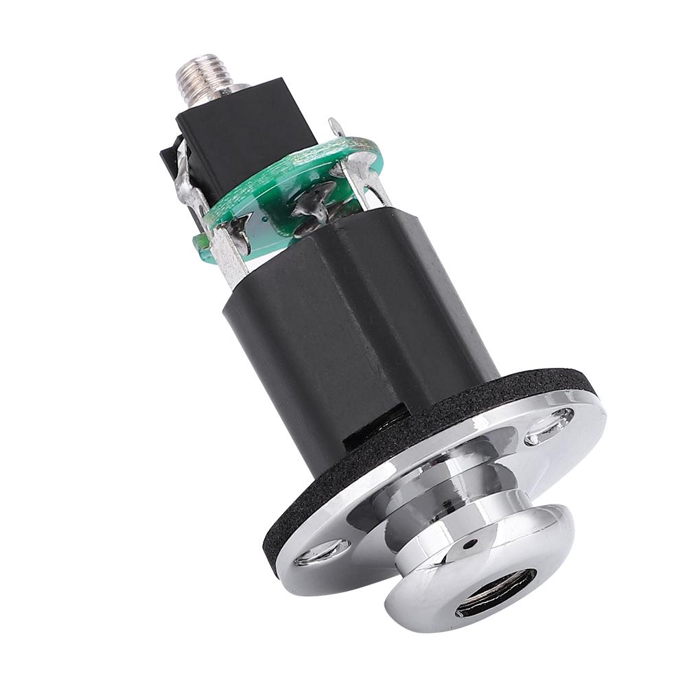 1 4  (6,35) Выход 2,5 мм Входной концевой разъем для акустической гитары Встроенный стержневой пьезо-датчик