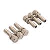 6mm Low Pressure Fine Atomization Nozzles 0.1~0.6mm Brass Misting Sprayers Irrigation Disinfection Cooling Fog Nozzles 2 Pcs