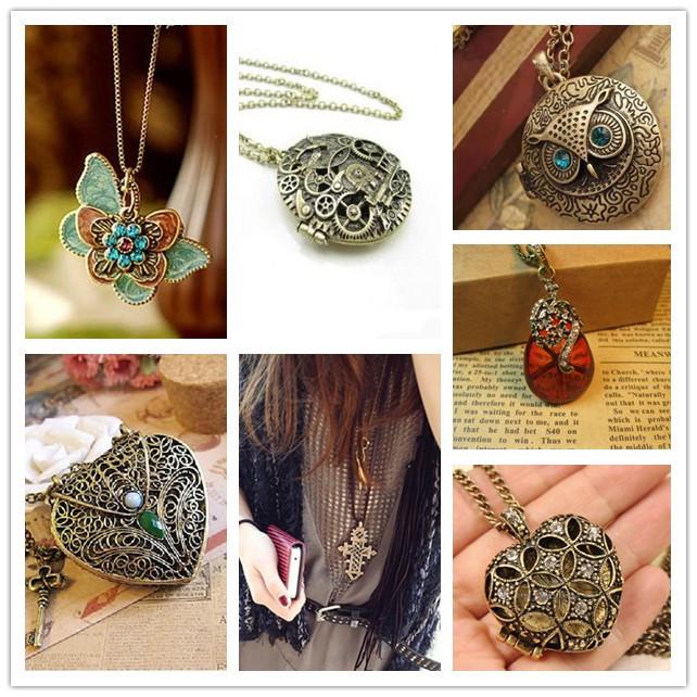 Длинное женское ожерелье "X421" с цветными хрустальными бусинами - Коллекция модных украшений