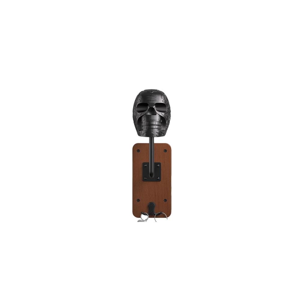 Настенный держатель для шлема в виде черепа, многофункциональный металлический настенный кронштейн, стойка для хранения мотоциклетных шлемов для дома