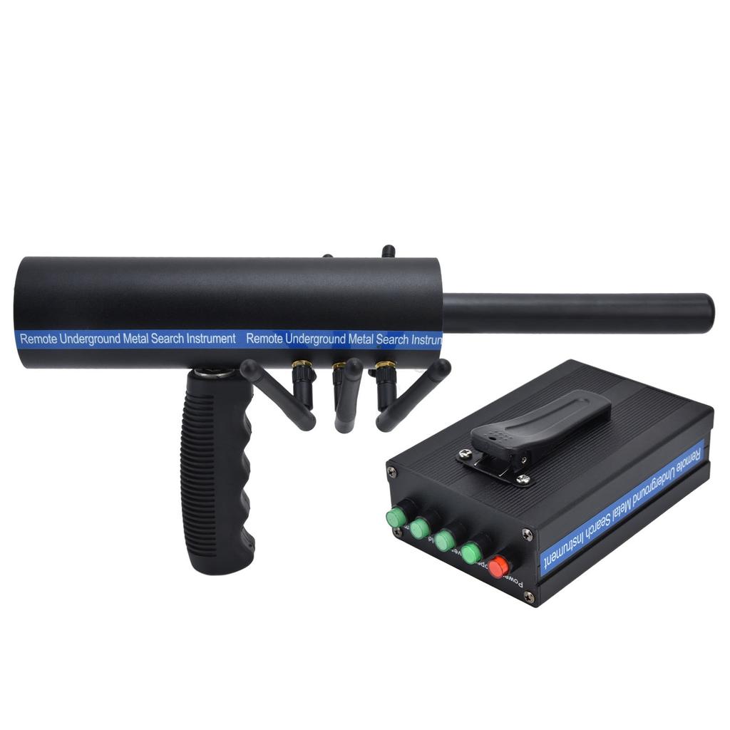 Металлоискатель AKS, ручной металлоискатель с 6 антеннами и дальностью действия 1000 метров, высокая точность, черный цвет
