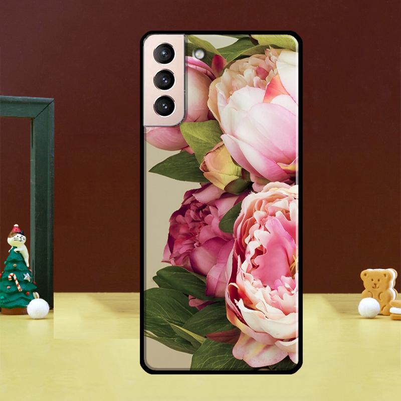 Пионы Красивый Цветок Чехлы Для Samsung Galaxy S23 S20 FE S21 FE S22 Ultra Note 20 S10e S8 S9 S10 Note 10 Plus Чехол
