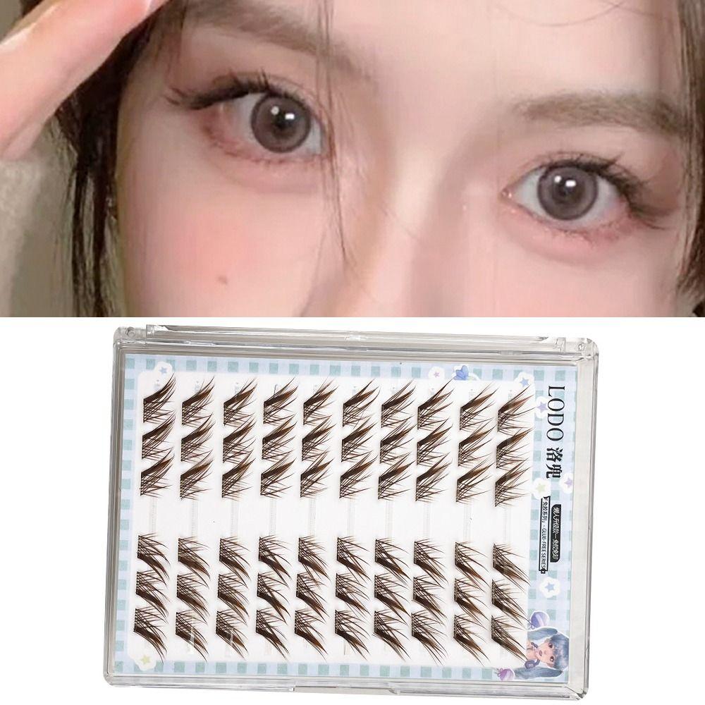 Manga Style Fox Lashes Natural Look индивидуальные накладные ресницы для домашнего использования