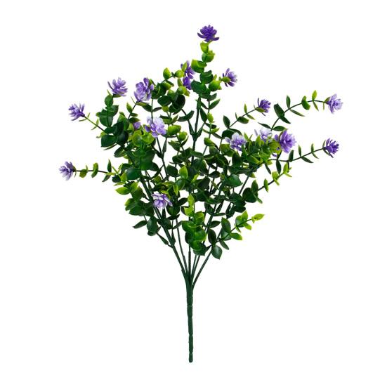 Искусственный цветок камелии с листьями эвкалипта 7-веточный искусственный цветок со стеблем, устойчивый к УФ-излучению, искусственное цветение, для украшения помещений и улицы, для свадебной вечеринки