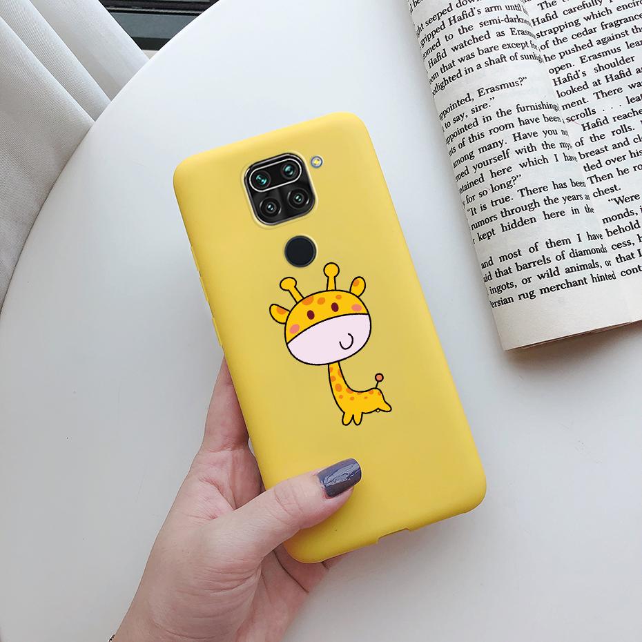 Чехол для Xiaomi Redmi Note 9 Чехол Мягкий ТПУ Силиконовый Чехол Xiaomi Xiomi Redmi Note 9 Note9 RedmiNote9 задняя крышка телефона Чехлы Чехол Funda
