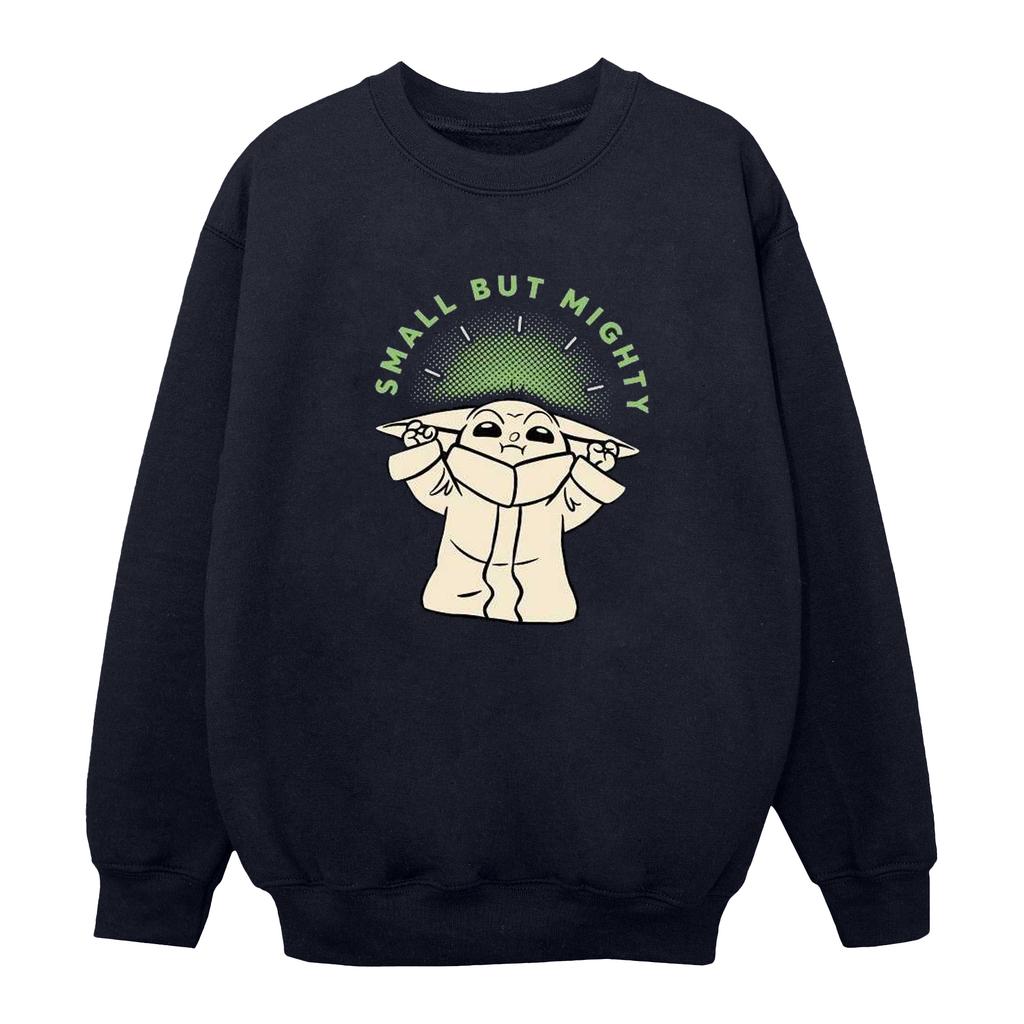 Star Wars Womens/Ladies The Mandalorian Small But Mighty Grogu Sweatshirt