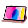 Для Apple iPad (2025) (Также известен как iPad 11-го поколения, iPad (11 поколение),iPad 11 дюймов (А16)).Чехол для планшета из искусственной кожи с изысканным цветочным тиснением
