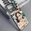 Чехол для телефона с изображением актрисы Л-Линлин Квонг для iPhone 17,16,15,14,13,12,11 Plus,Pro Max, Цветной серебристый чехол для телефона