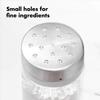 OXO Pop Container Powder for Evenly Sprinkling and Dusting Attaches to the underside of the Accessory Sifter/Shaker Flour, Cornstarch, Flour. lid.