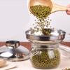 Tool Beans Pickles Kitchen Canning Funnel Wide Mouth Stainless Steel Hopper Filter