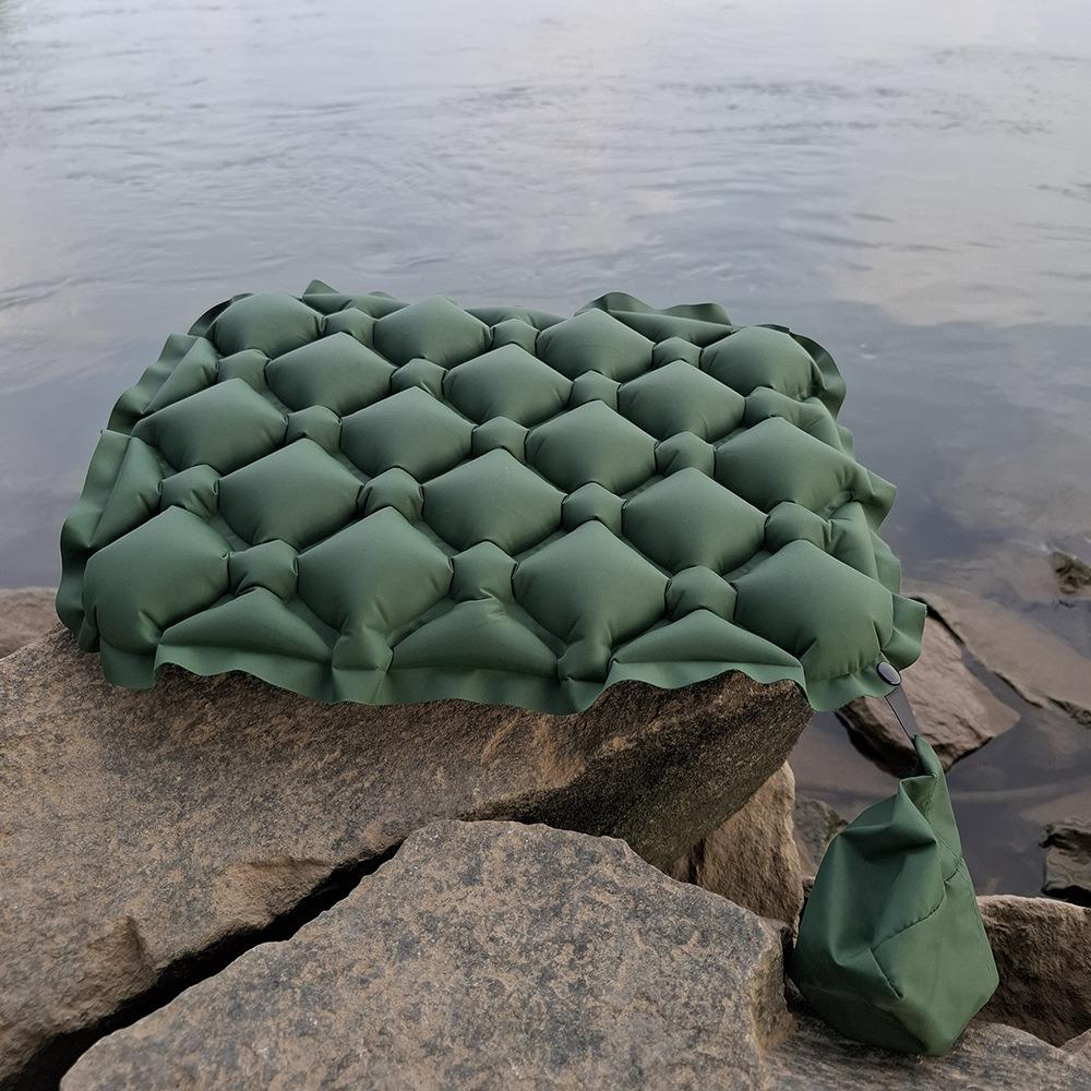 Moisture and Water Resistant Air Sitting Pad Lightweight Chair Cushion Portable Seat Pads  Camping