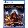 The Lord of the Return To Moria Lord of the Return To PS5 Map Included Rings (The Rings Moria) - Tri-fold (A4 Size)