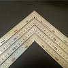 Metal Measuring Tool Double Sided 90 Degree Ruler 90 Angle Ruler L Shape Ruler Straight Ruler