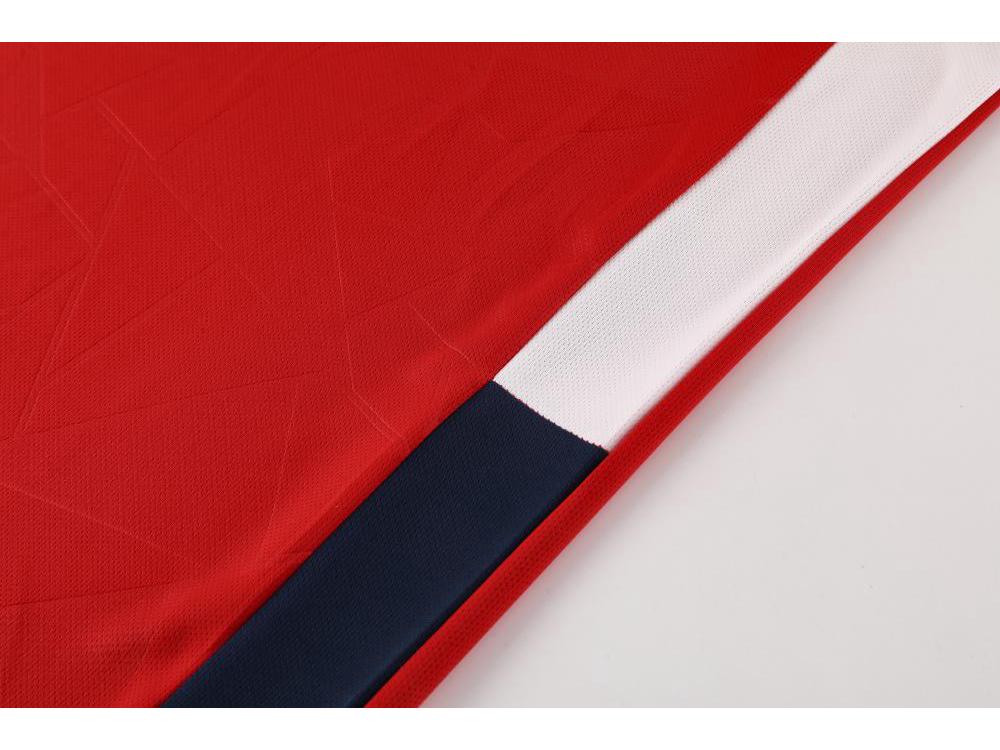 Мужская быстросохнущая дышащая тренировочная футболка для футбола с настраиваемыми буквами и цифрами