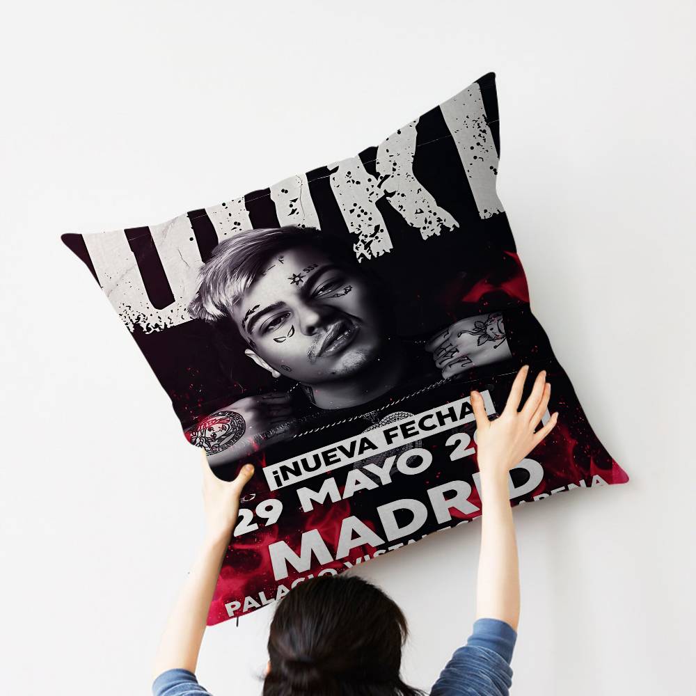 Rapper D-Duki Cushion Cover Pillowcase Upholstery Sofa Throw Pillow Home Decor Pillowcas