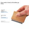 Wood Color Dog Hair Removal Comb Stainless Steel Horse Brush Multipurpose Pet Supplies