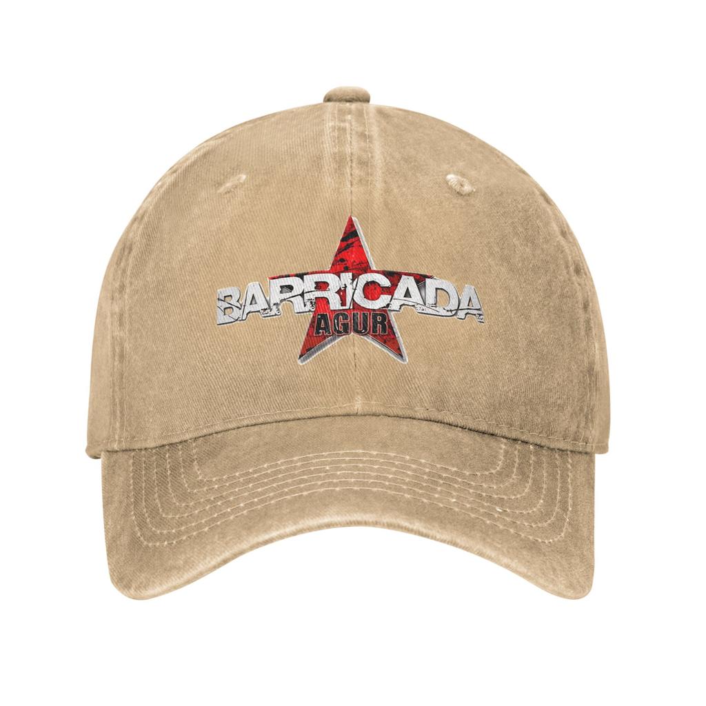 Spanish Band Barricada Art Sun Baseball Cap FeUnisex Unisex Trucker Hat Summer Stylish Outdoor Sport Wholesale Snapback Cap
