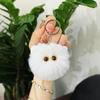 Cute Plush Cat Keychain Cartoon Doll Toy Pendant Keyring For Women Girls Bag Orn