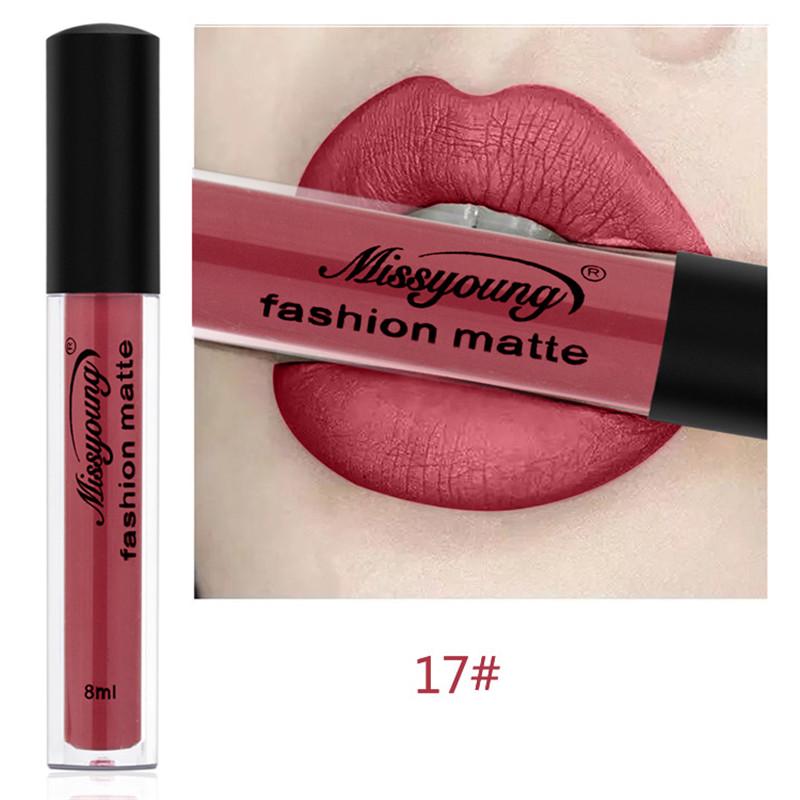 Губная помада Liquid Lip Beauty Makeup Matte Long Lasting 18 цветов