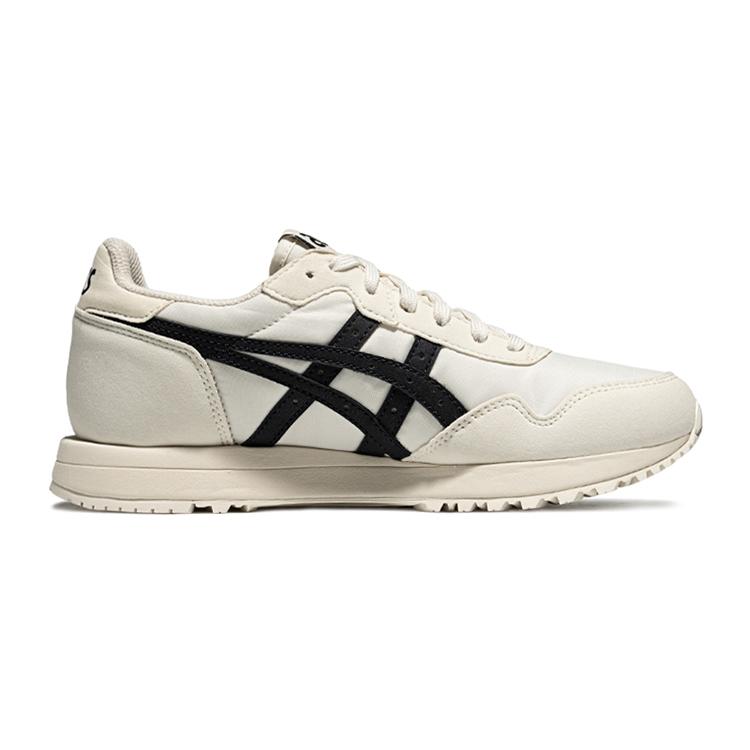 Asics Tiger Runner Ii Низкие Ретро Спортивные Повседневные Кроссовки Унисекс Бежевый Черный 1203A956-250