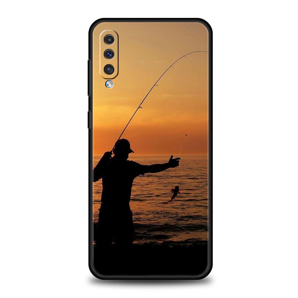 Рыбалка Чехол для телефона для Samsung A54 A52 A24 A14 A50 A70 A10 A30 A40 A20S A20E A06 A02S A12 A22 A34 A42 A32 5G A04s A16 Чехол