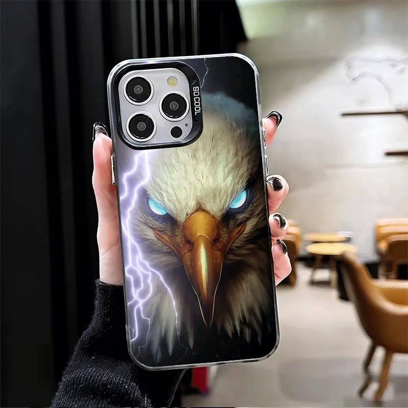 Bald Eagle Cool Shockproof Phone Case for iPhone 17 Air 16 16E 15 Pro Max 14 Plus 13 Mini 12 Back Cover Anti Fall Fundas