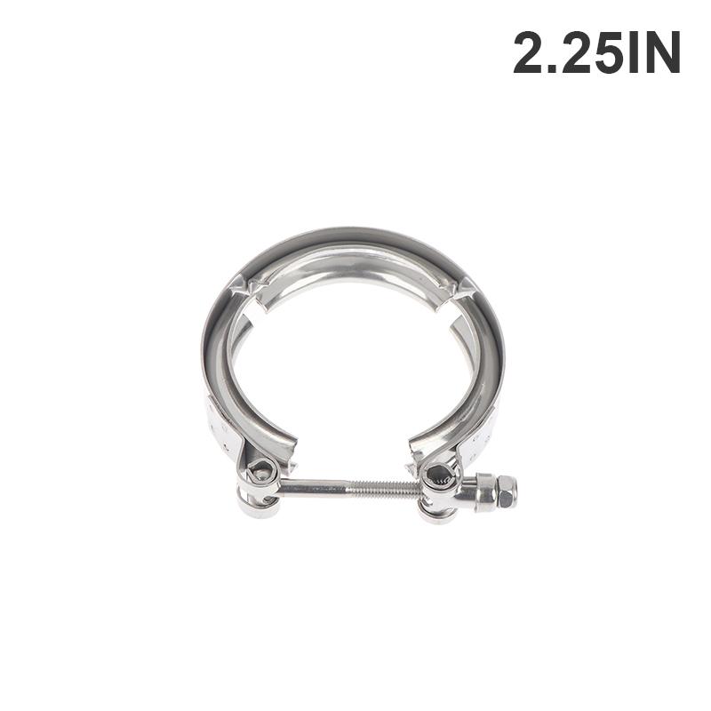 Нержавеющая сталь 304, 2-4 дюйма, быстросъемный V-образный зажим, зажим V-Band для турбо-выхлопной трубы, V-образный зажим, клипса