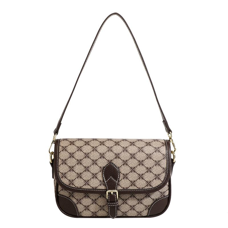 Модная и Универсальная Сумка Новая Летняя Популярная Сумка Кроссбоди, Модная Маленькая Квадратная Сумка на Одно Плечо Под Мышку для Женщин