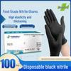 Disposable Nitrile Latex-Free Gloves for Laboratory, Food Grade, Protective Housework Use