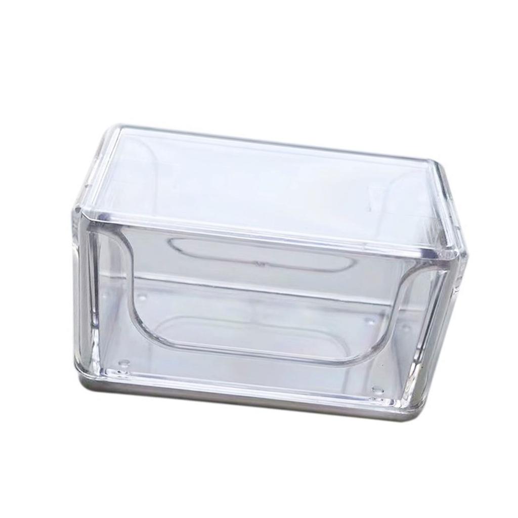 Ящик для хранения бильярдного мела, переносная акриловая коробка для бильярдного мела, прозрачная защитная коробка для мела, аксессуары для бильярда