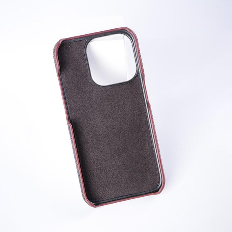 Genuine Leather Snake Print Magnetic Phone Case IPhone 15 Plus 16 Pro Max 17 Series Slim Back Cover Luxury Design
