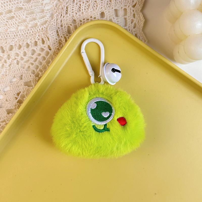 Kawaii One Big Eye Monster Plush Pet Lovers Брелок Подвеска Пары Брелок Подвески Автомобильный Брелок
