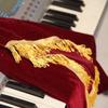 Dustproof Tassel Piano Cover 61/88 Keyboards Piano Half-cover Dust Cover   Electronic Piano