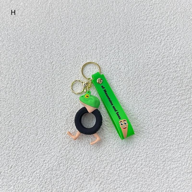 Italian Brainrot Animals Keychains For Accessories Funny Sigma Skibidi Rizz Cat Keyrings Fans Friends Gifts