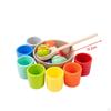 Montessori Toys Set Color Sorting Practical Party Game Counting Matching for